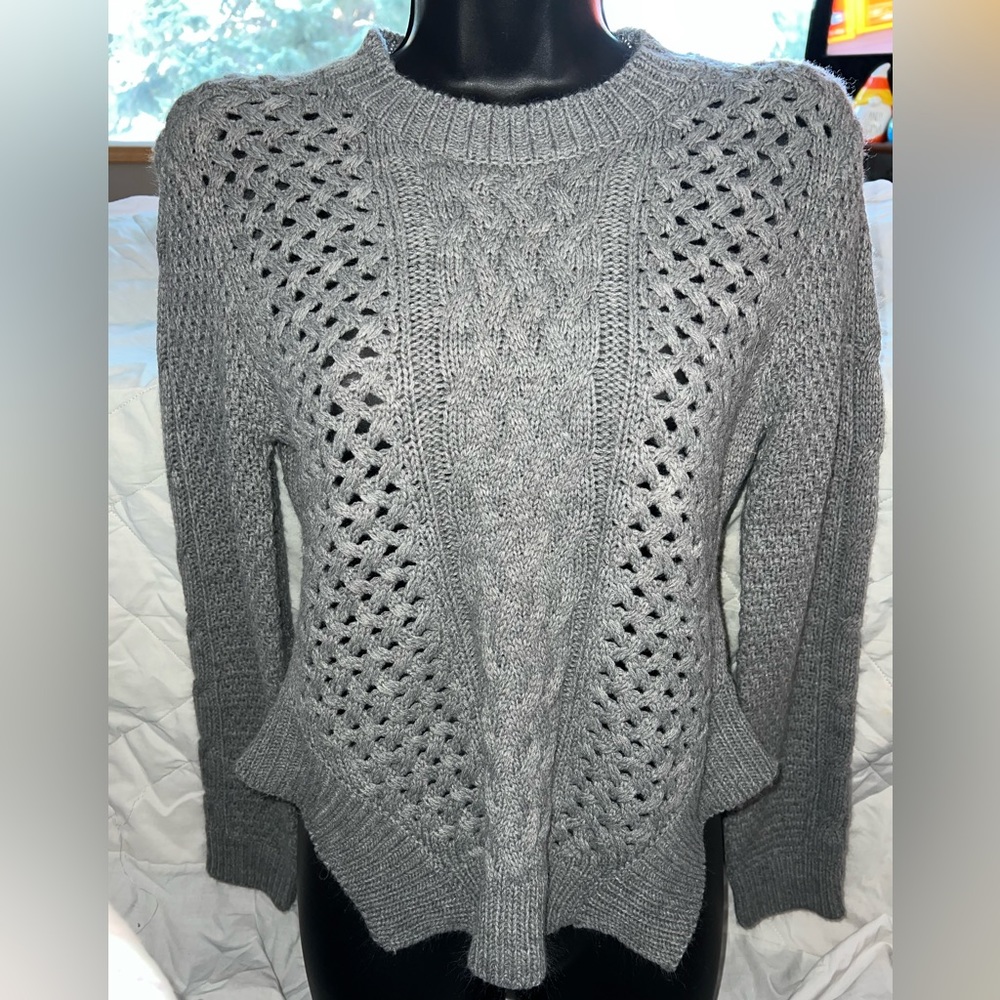 Rehab Woven Tunic Sweater